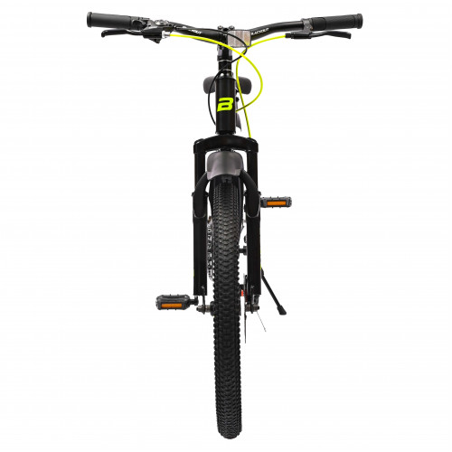 Горный велосипед 22" BLACKOUT,  скоростной, дисковые  тормоза, 22", SHIMANO,  2023, чёрно-желтый
