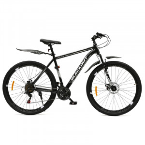 Велосипед горный 29", рама 19", BLACKOUT BULL, черно-серый